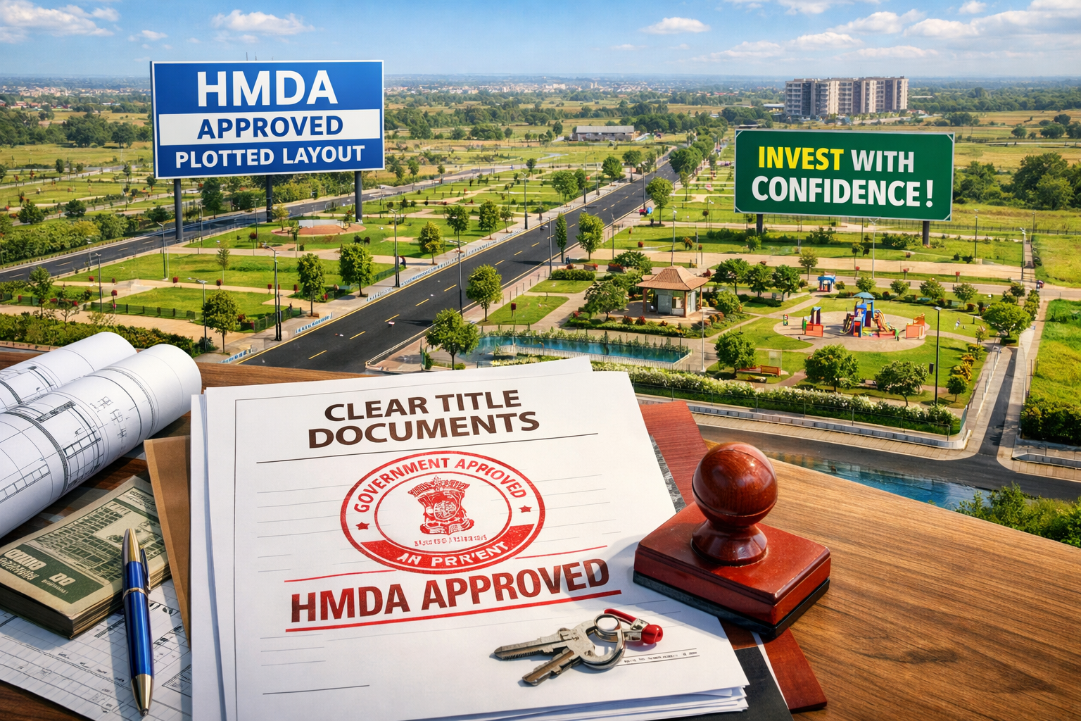 HMDA Approved Plots Investment