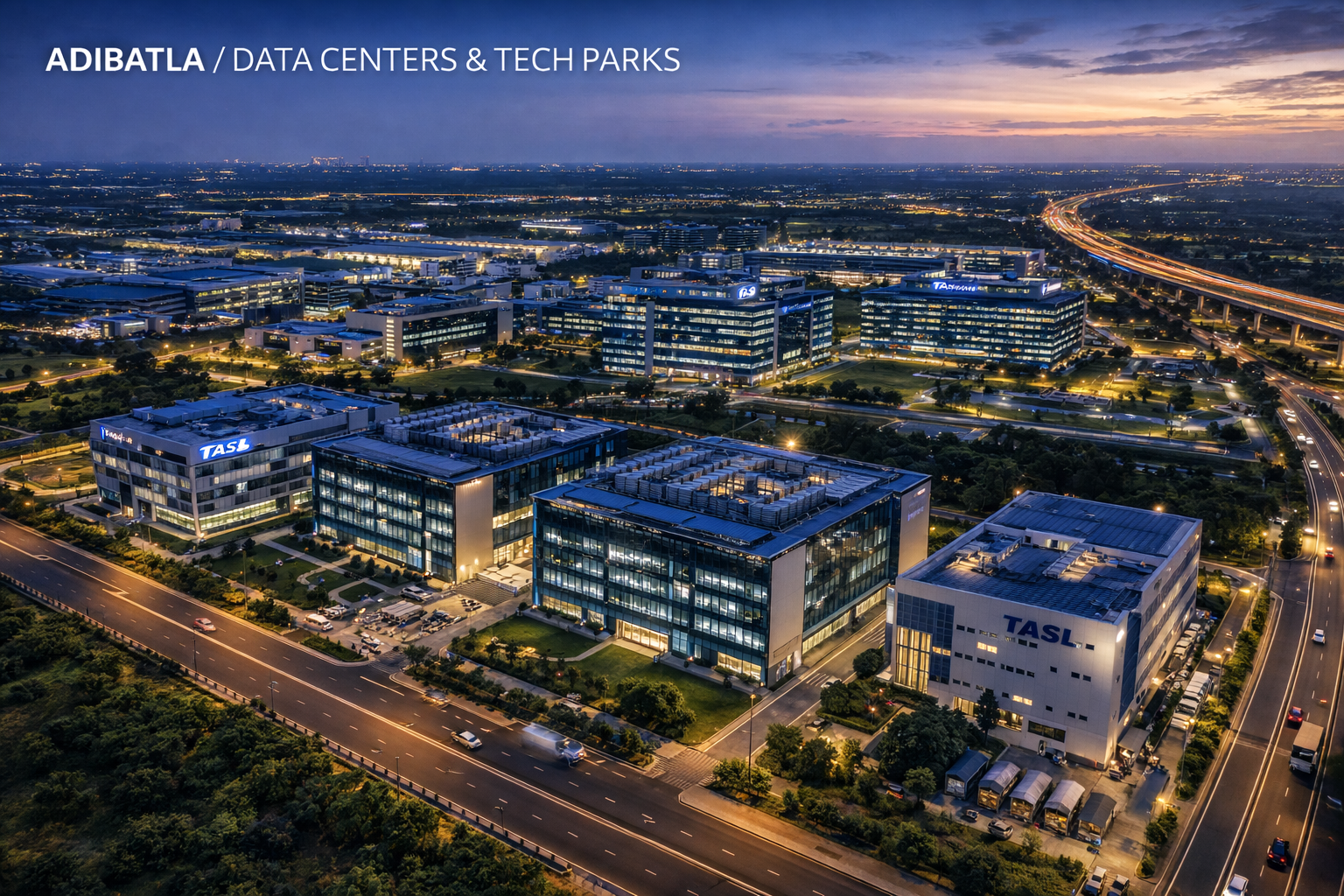 IT parks and data centers in Adibatla Hyderabad