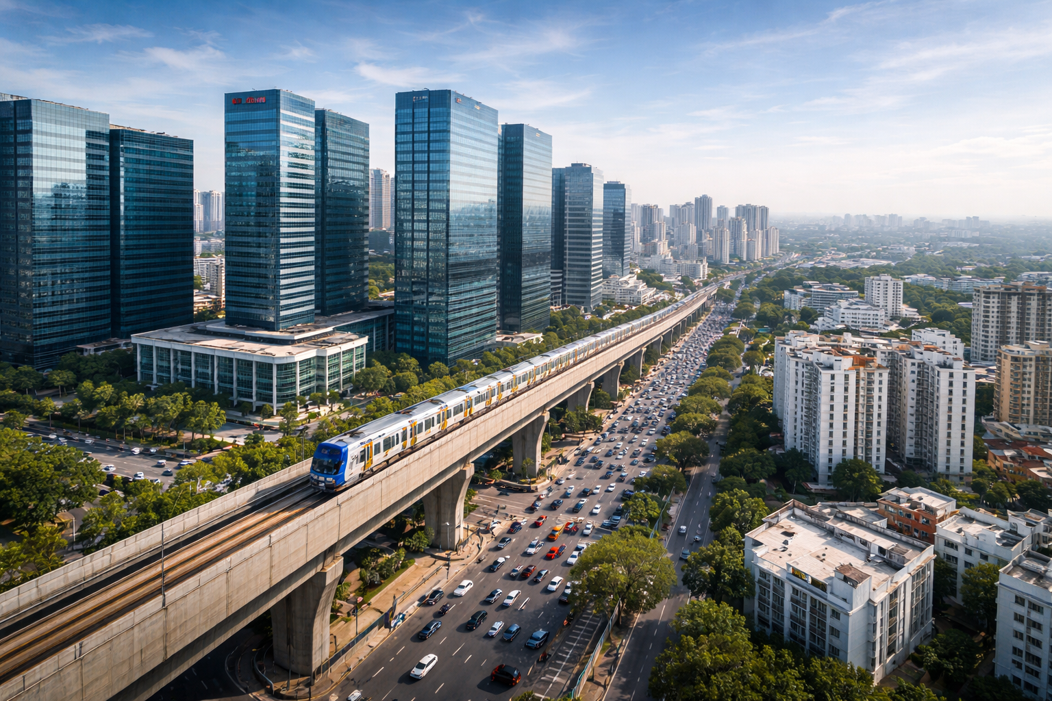 Gachibowli IT hub Hyderabad