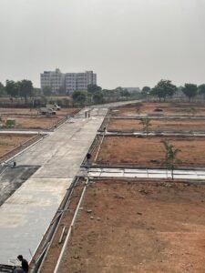 Luxury villa plots in Adibatla near ORR Exit 12 with HMDA & RERA approval